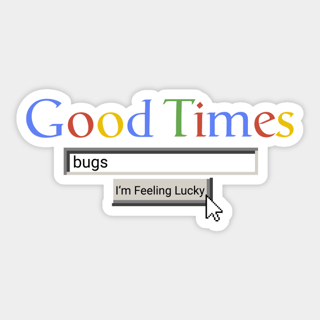 Good Times Bugs Sticker by Graograman